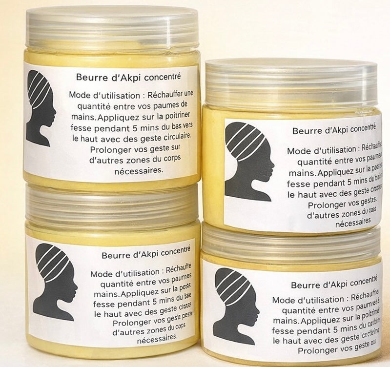 Beurre Akpi concentré-crème raffermissante sein fesse&hanche